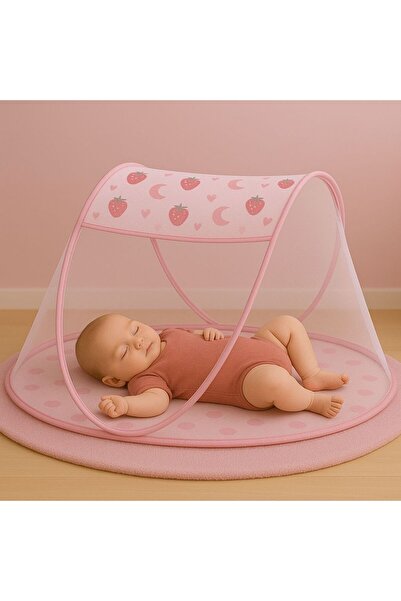kidszone Katlanabilir Bebek Cibinliği Taşınabilir Sinek Engelleyici Bebek Çocuk Cibinliği
