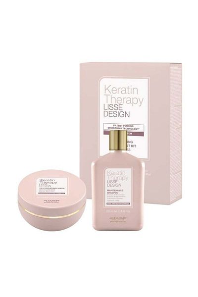 Alfaparf Milano Set Alfaparf Lisse Design Keratin Therapy Maintenance, Shampoo 250 ml + Mask 200 ml