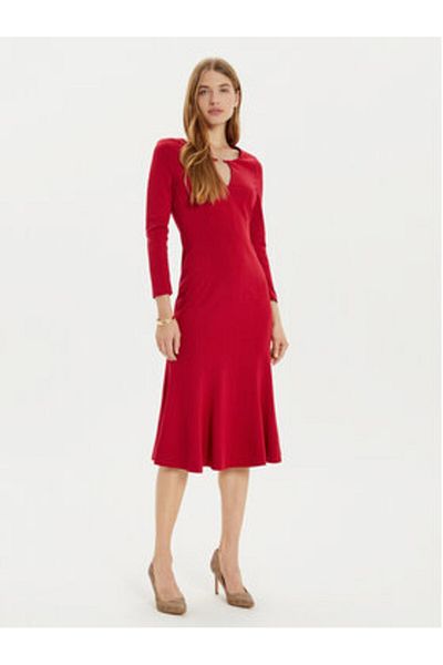 RINASCIMENTO Women's Cocktail Dress CFC0121444003 Burgundy