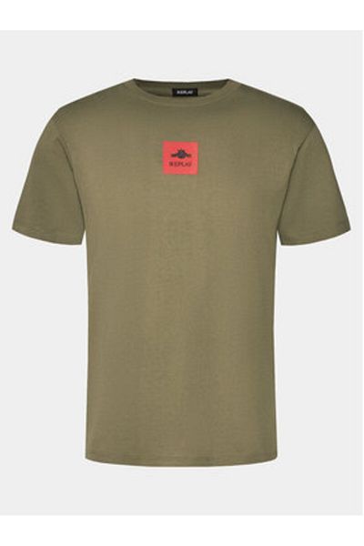 Replay Men's T-Shirt M6759 .000.2660 Green