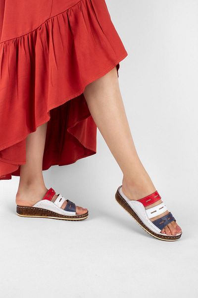 PATRON SHOES Women's Genuine Leather Slippers