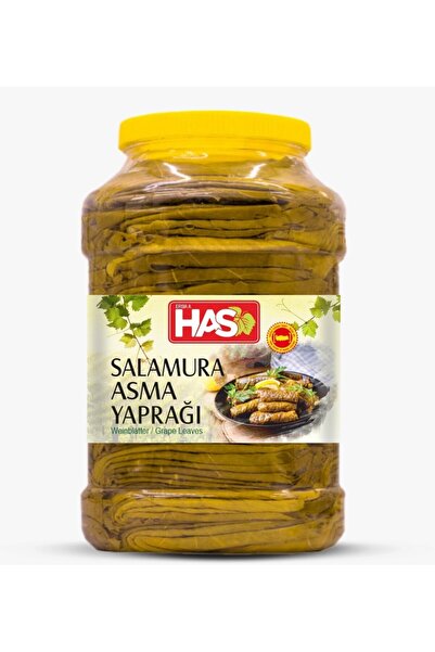 Erbaa Has Yaprak Salamura Asma Yaprağı Net 3000 gr.