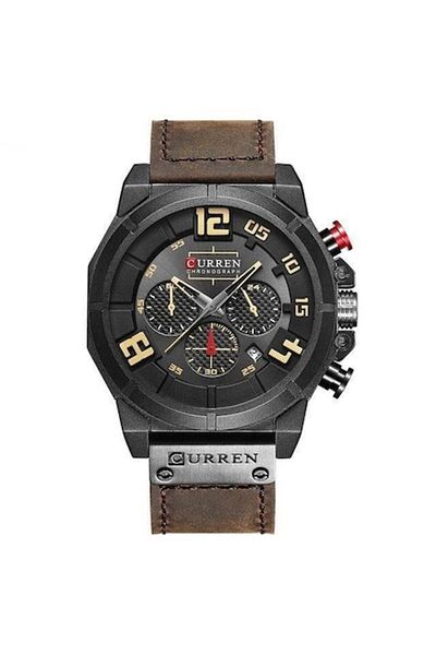 Curren Aquarider Men's Wristwatch Brown-Black