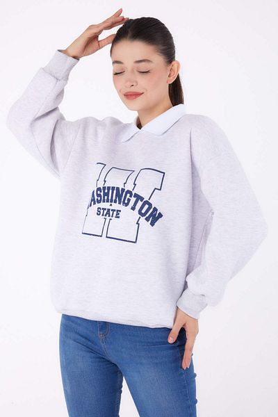 TOFİSA Hanorac imprimat gri - 26382