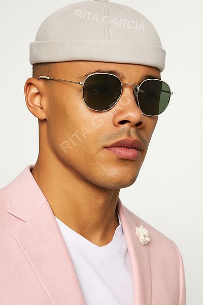 Ritagarcia Adjustable Retro Beige Skullcap Summer Hat