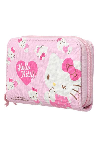 Miniso Sanrio Licensed Pink Series Zippered Coin Purse - Hello Kitty