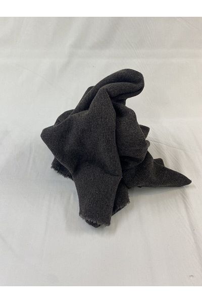 Yiğit Kumaş Anthracite Thin Camisole Fabric, Piece 60X110 cm