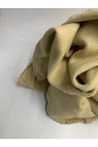 Yiğit Kumaş Less Raised 3 Yarn Fabric Piece 90X160 cm Beige