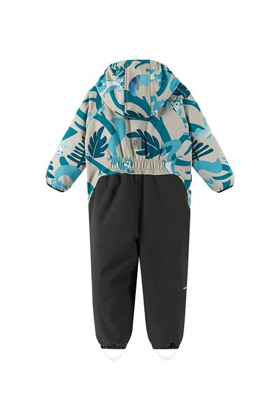 Reima Unisex Child Softshell Overall 5100006A Beige, Blue