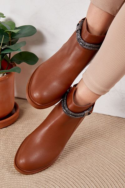 TOFİSA Women's Tan Boots - 26391