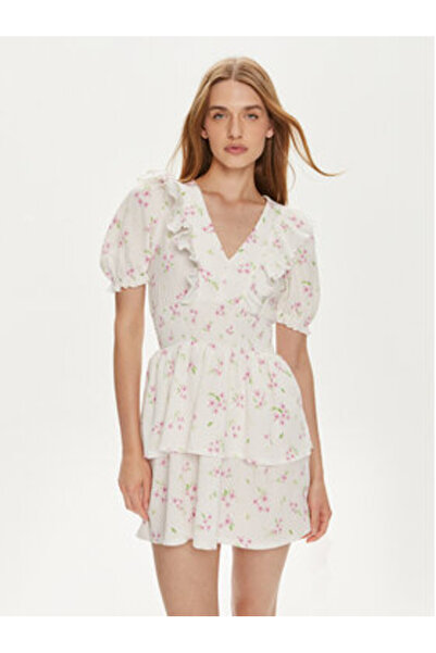 Gina Tricot Rochie de vară pentru femei 22230 Ecru