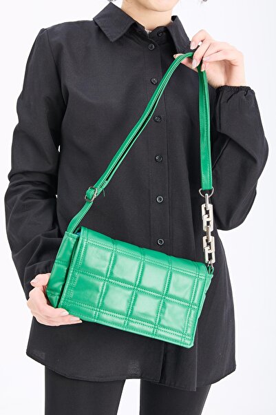 TOFİSA Geantă verde pentru femei - 21803