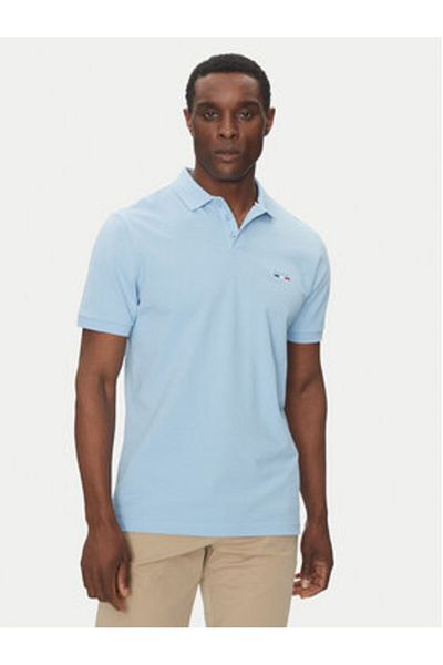 Hechter Paris Polo bărbătesc 74004620 albastru deschis