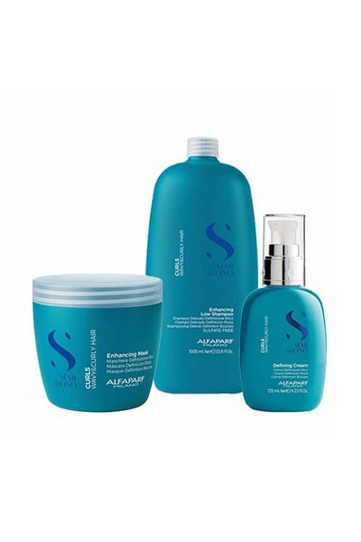Alfaparf Milano Set for wavy hair Alfaparf Milano Curls Shampoo 1000 ml + Mask 500 ml + Spray 125 ml