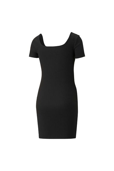 Puma Rochie PUMA pentru femei CLASSICS SQUARE NECK RIBBED DRESS - 53161501