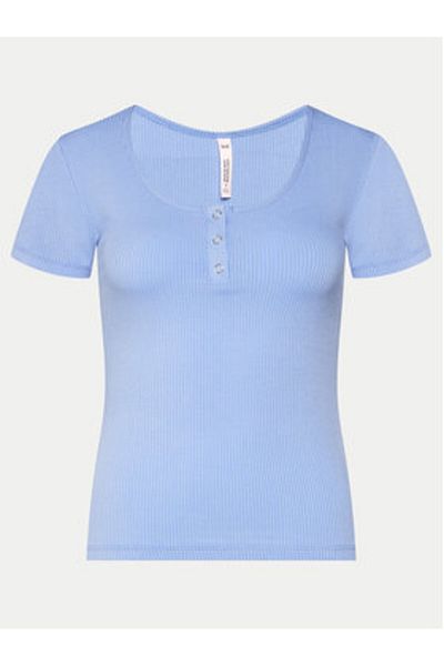 Hunkemöller hunkemoller Top de pijama pentru femei 205108 Albastru