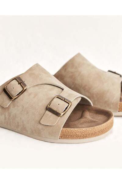 Chirpy Kadın Çift Tokalı Yazlık Tek Bant Terlik