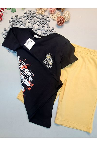 Mackays Boy's Short Sleeve Summer Shorts Set