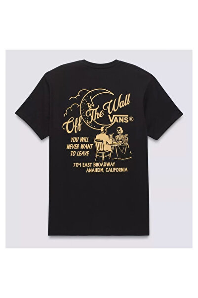 Vans Ανδρικό μαύρο μπλουζάκι Fine Dining Ss Vn000m6bblk1