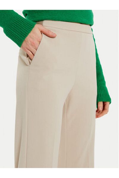 Imperial Pantaloni din material textil pentru femei P3E9IAW bej