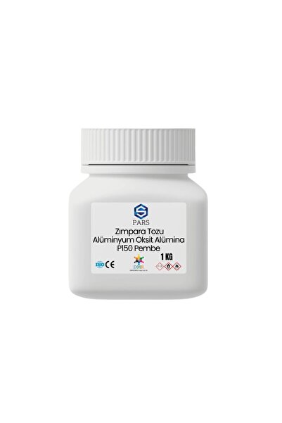 Pars Zımpara Tozu Alüminyum Oksit Alümina P150 Pembe 1 Kg