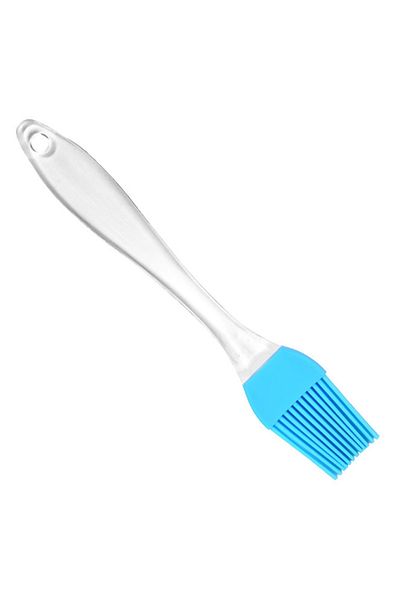 zola Perie de bucatarie din silicon, pentru decorarea prajiturilor, albastra, 16.5x3 cm