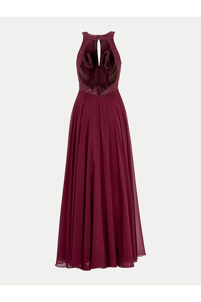 Hey Kyla Women's Evening Dress 5AI053HK Burgundy