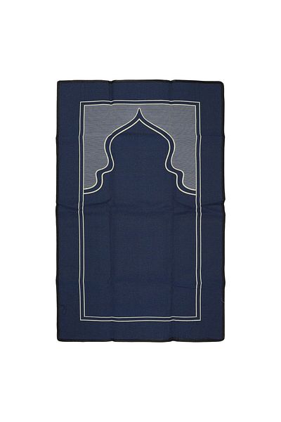 MANASEK Ornament Polyester Prayer Mat With Bag (69 X 111 Cm)