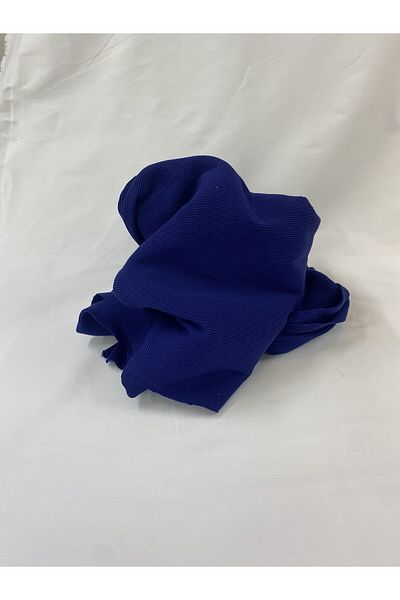 Yiğit Kumaş Blue Camisole (Ribana) Fabric, Piece 80X140 cm
