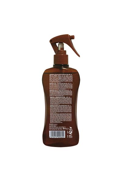 Babaria Sunscreen Oil Spf15 & Tanning Accelerator Spray, Monoi Tahiti, , 300 ml