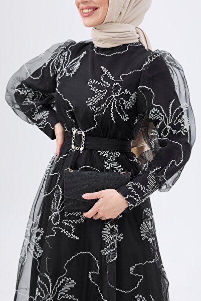 TOFİSA Večerní šaty černé - 11174