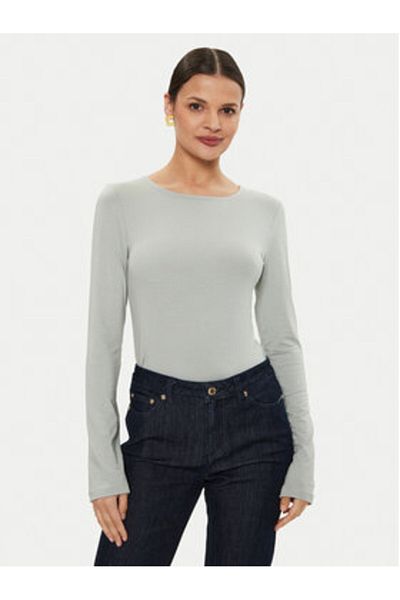 Gina Tricot Women's Blouse 23221 Gray