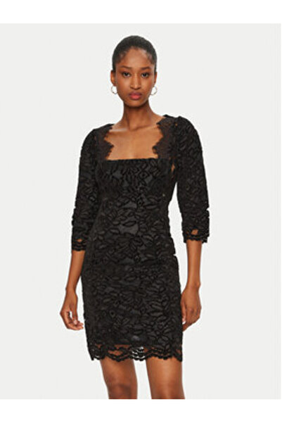 RINASCIMENTO Rochie de cocktail pentru femei CFC0121734003 Negru