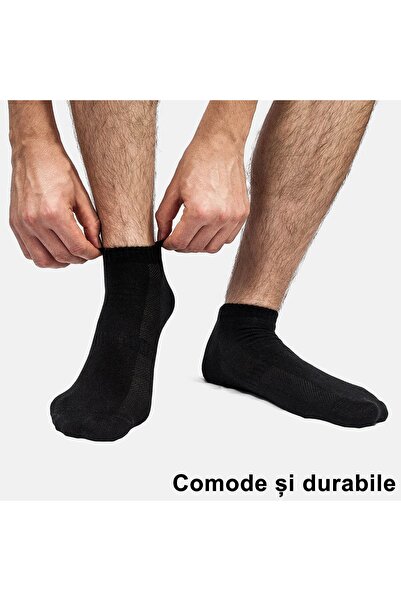 EB Prime Sosete Scurte | Cutia "Rezerva Energica" Nr. 1 | 18 per | 18xNegru | Mărimi 35-46