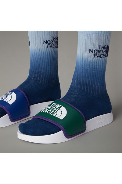THE NORTH FACE Ανδρικές παντόφλες M Base Camp Slide III Μπλε-πράσινες Nf0a4t2rcn01