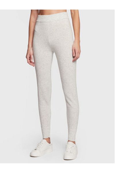 Gina Tricot Women's Knitted Trousers 18114 Gray