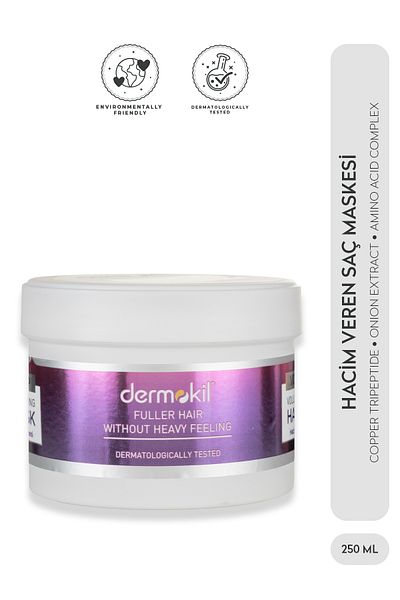 Dermokil Amino Acid Complex Volumizing Hair Mask 250ml