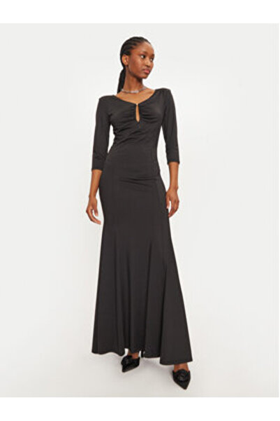 RINASCIMENTO Rochie de seară pentru femei CFC0019695002 Negru