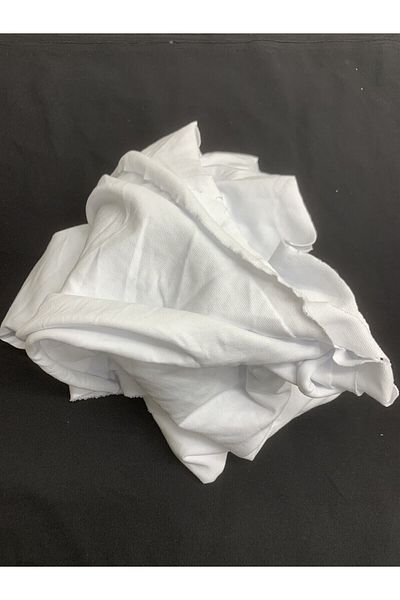 Yiğit Kumaş White Fine Ribana Fabric, Piece 200X160 cm