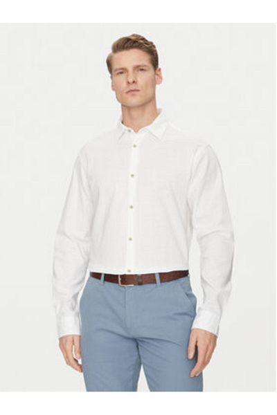 Jack & Jones jack jones Mens Shirt 12270085 White