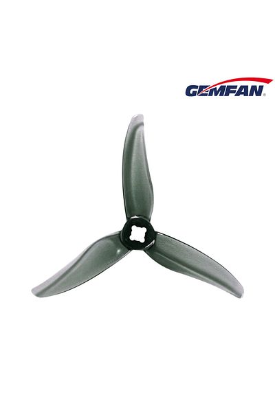 Choice 2pairs Clear Grey 4PCS/2Pairs Gemfan Hurricane 3520 3.5X2X3 3-Blade PC Propeller for RC FPV Freestyl