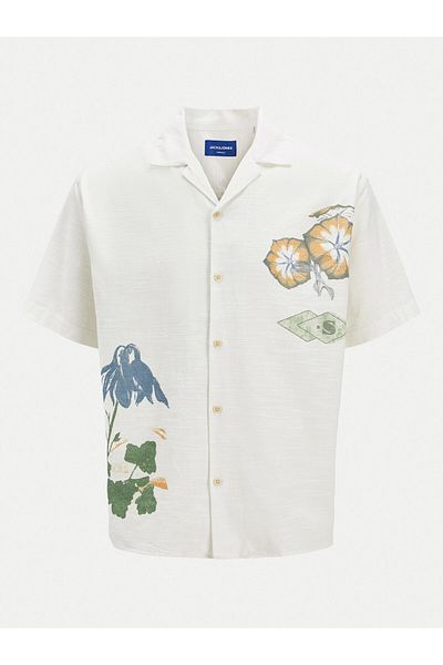 Jack & Jones jack jones Mens Shirt 12271108 White