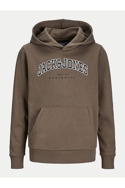 Jack & Jones Hanorac Jack Jones Junior pentru băieți 12259564 Maro