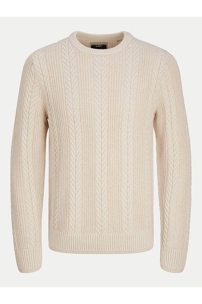 Jack & Jones jack jones Mens Sweater 12261436 Beige