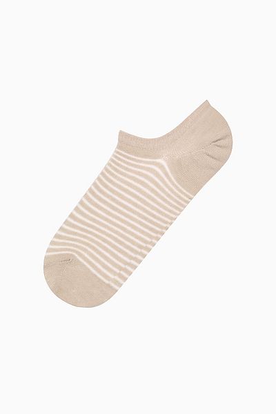 Penti 3 Pairs Cotton Striped Patterned Sneaker Socks