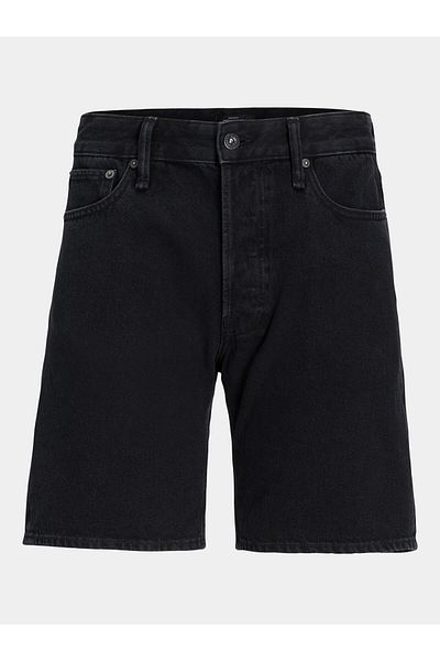 Jack & Jones Pantaloni scurți de blugi pentru bărbați jack jones 12252866 JJICHRIS Negru