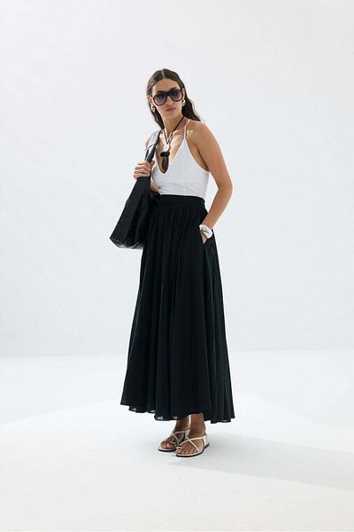 Tailors Room Fusta Voile Neagra