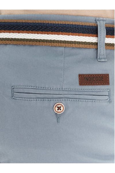 Indicode Pantaloni scurți din material textil albaștri pentru bărbați INROYCE 70-039