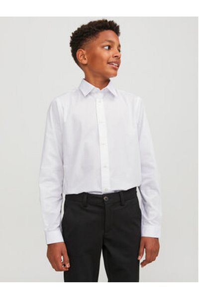 Jack & Jones jack jones junior Boy Shirt 12252680 White