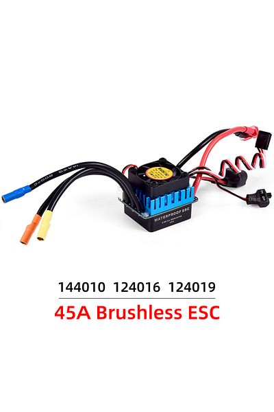 Choice 45A Brushless ESC WLtoys 144010 124019 Original 45A Brushless ESC For 1/12 RC Car WLtoys124016 Spare